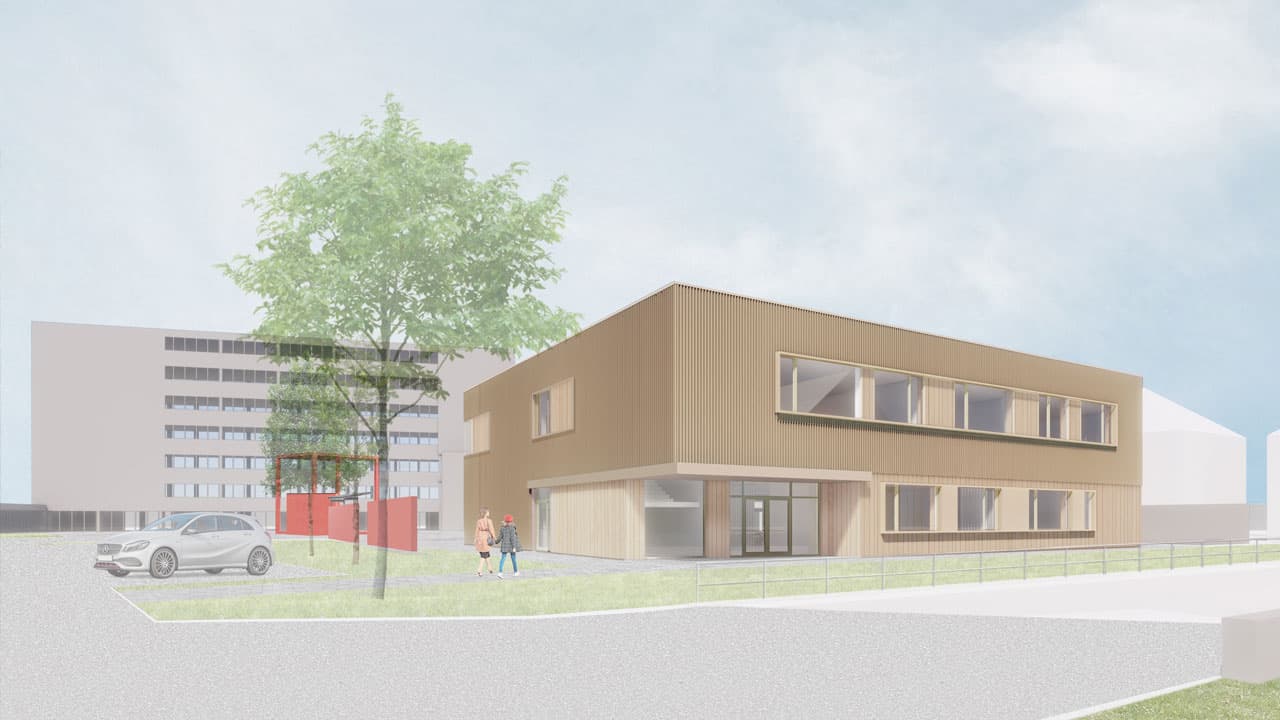 Neubau, Kompetenzzentrum für nachwachsende Rohstoffe, Straubing